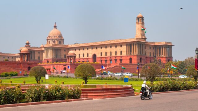 Parliament building, New Delhi